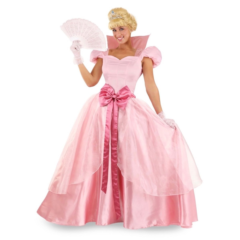 Disney Princess and the Frog Dress Halloween Costume Adult Medium Cosplay NWT